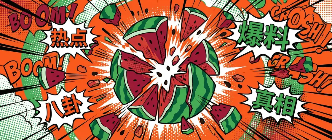 绿奴 今日头瓜爆炸漫画横幅